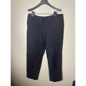 Blue Polka Dot Liz Claiborne Size 12 Capris